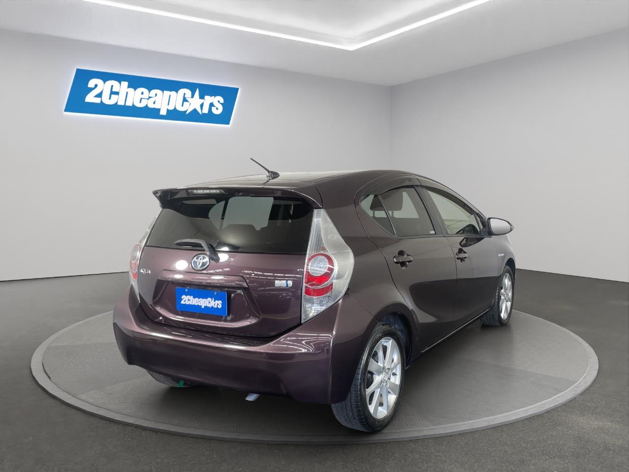 2014 Toyota Aqua S Hatchback REVERSING CAMERA + AUTO LIGHTS + SMART KEY