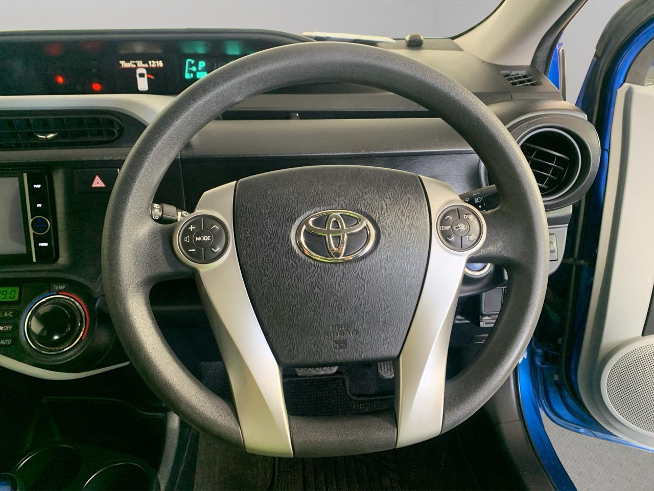 2013 Toyota Aqua S Hatchback REVERSING CAMERA + PUSH BUTTON START + AUTO LIGHTS