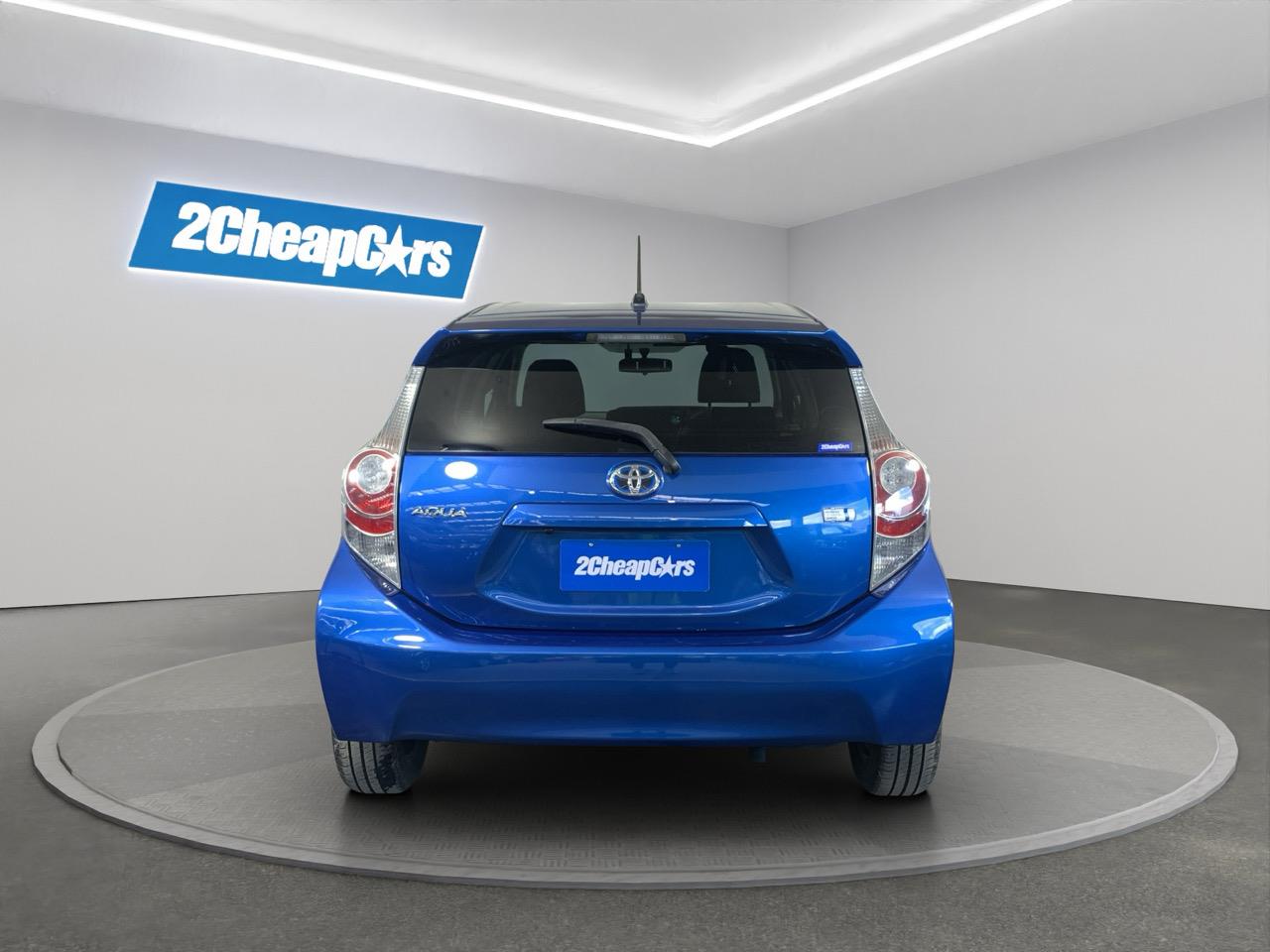 2013 Toyota Aqua S Hatchback REVERSING CAMERA + PUSH BUTTON START + AUTO LIGHTS