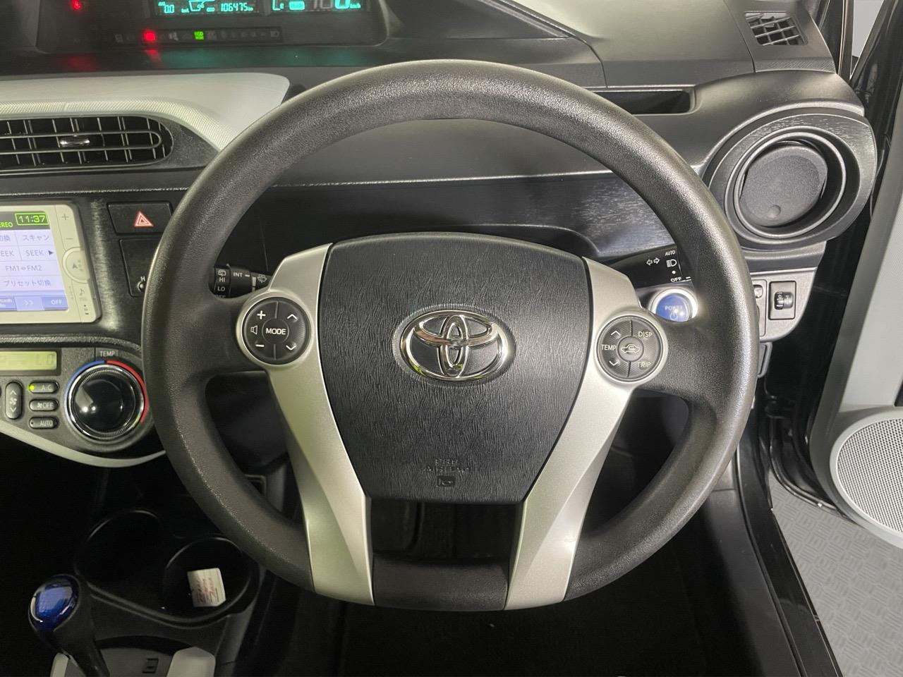 2012 Toyota Aqua S Hatchback REVERSING CAMERA + AUTO LIGHTS + PUSH START