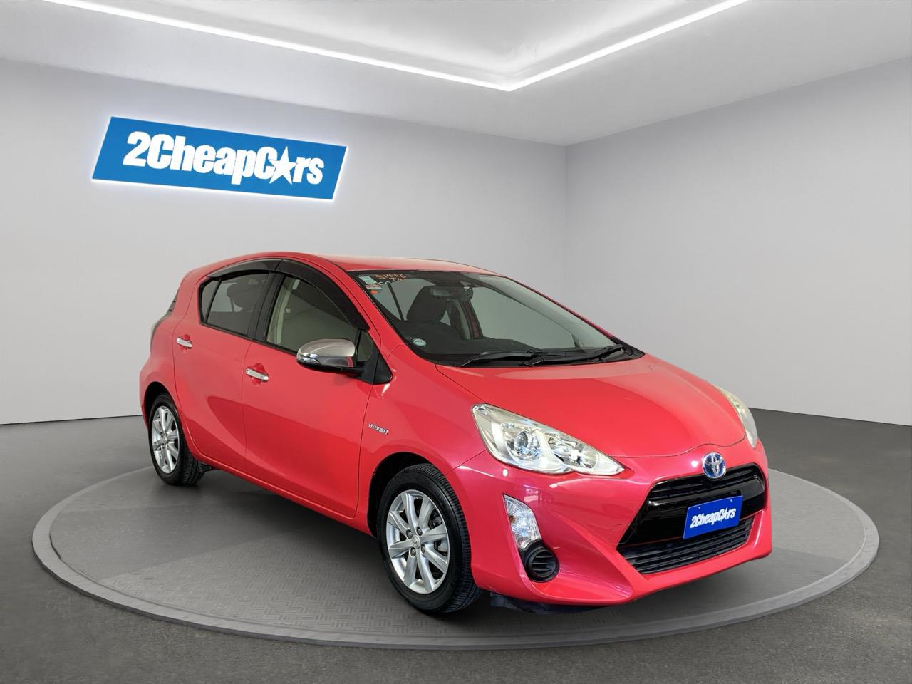 2015 Toyota Aqua Facelift Model S Hatchback GREAT SPACE + PUSH START + REVERSING CAMERA