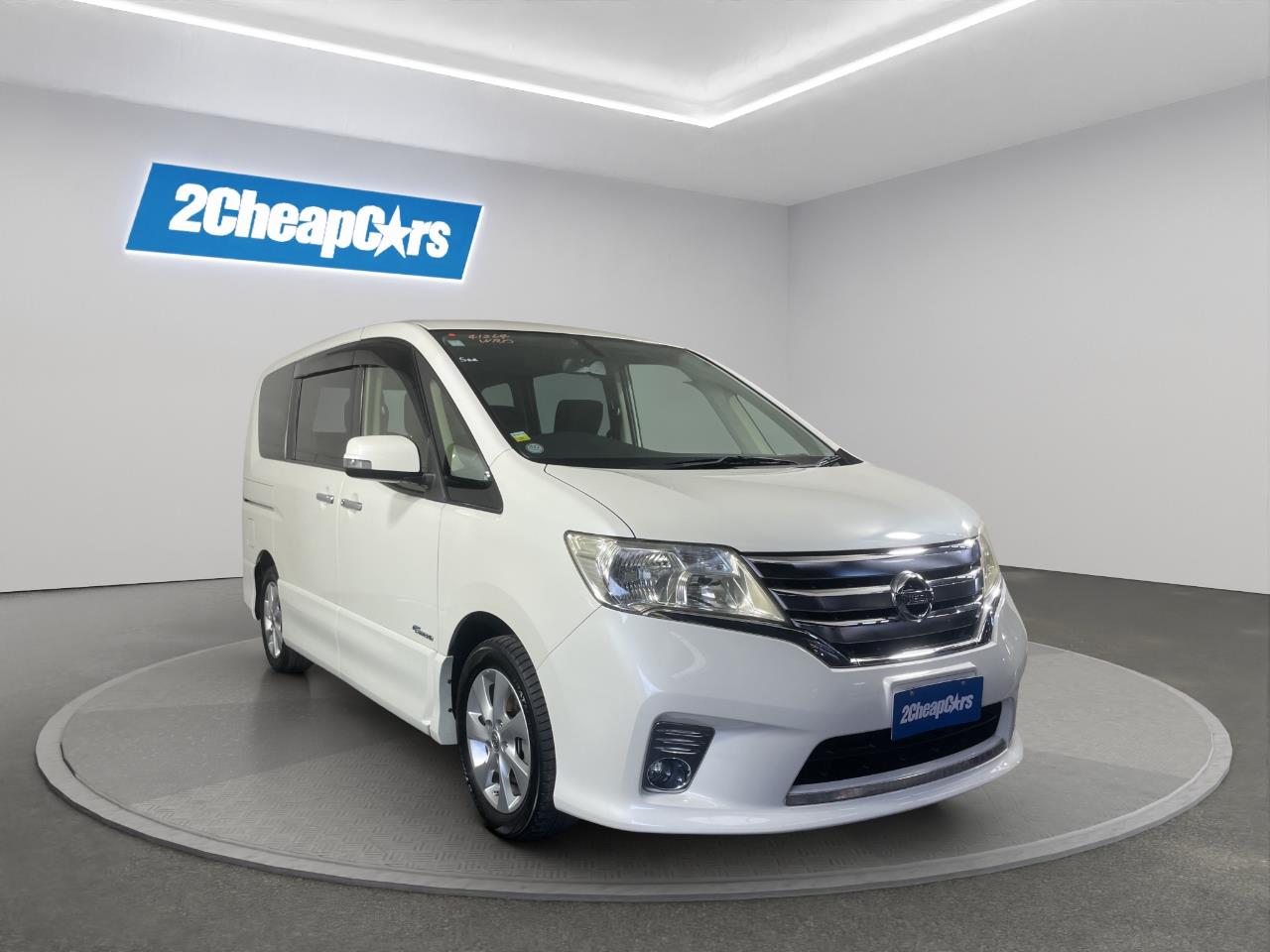 2013 Nissan Serena Hybrid Highway Star People Mover CRUISE CONTROL + REVERSING CAMERA + AUTO LIGHTS