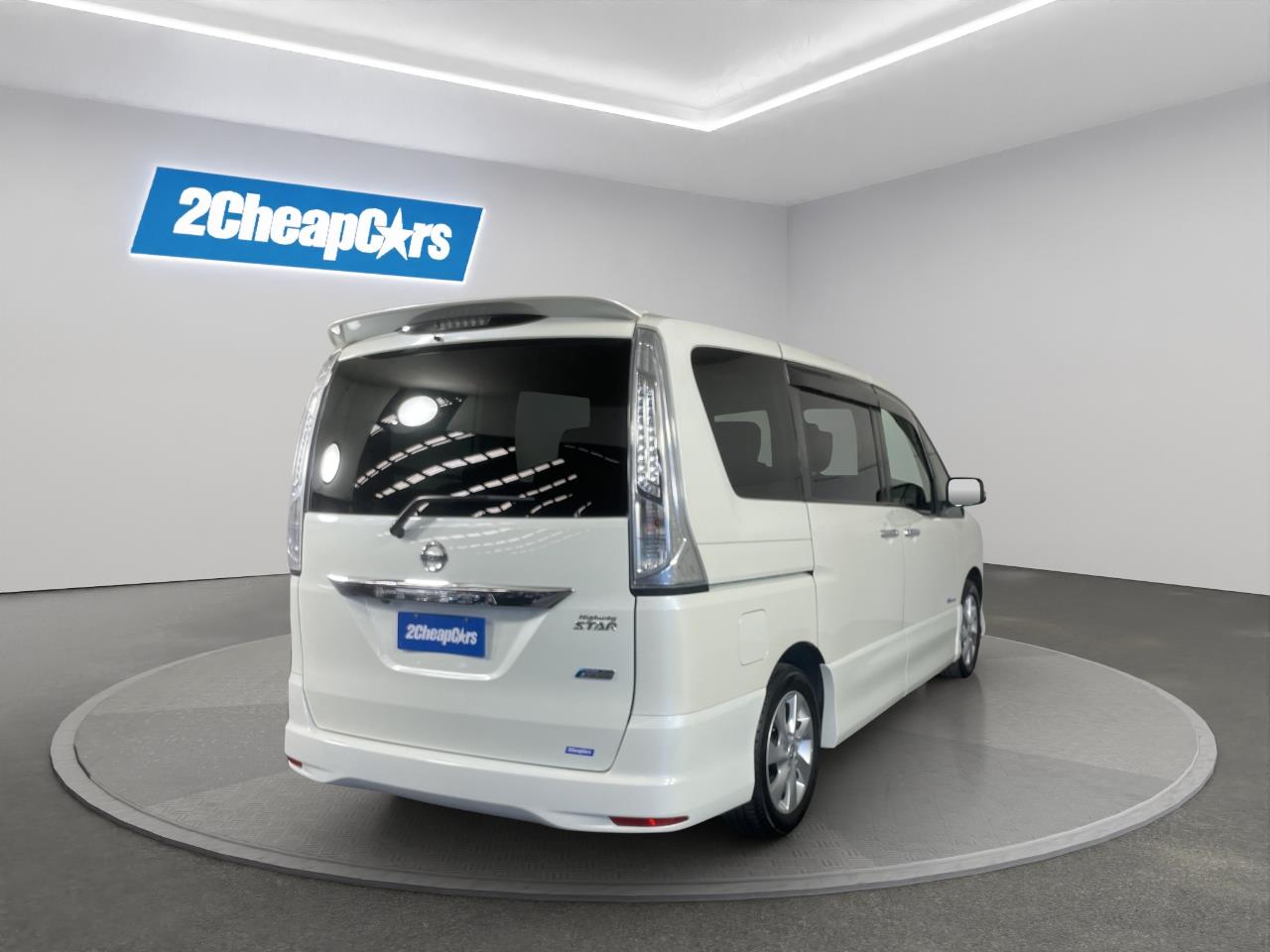 2013 Nissan Serena Hybrid Highway Star People Mover CRUISE CONTROL + REVERSING CAMERA + AUTO LIGHTS