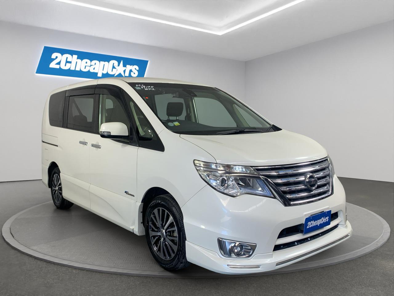 2014 Nissan Serena Hybrid Highway Star People Mover REVERSING CAMERA + POWER SLIDING DOORS