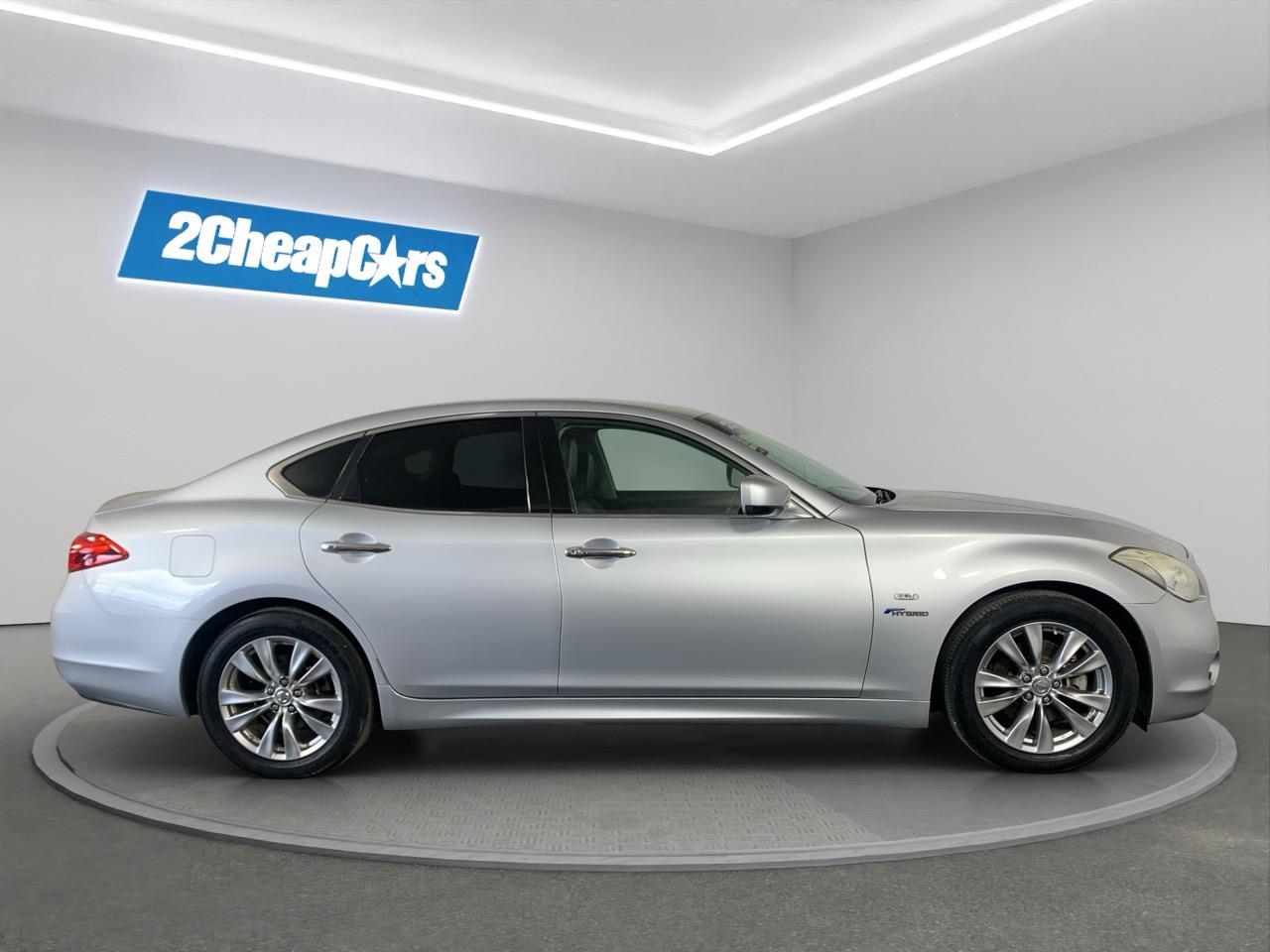 2012 Nissan Fuga 350GT Hybrid Sedan CRUISE CONTROL + POWER ADJUSTMENT SEATS