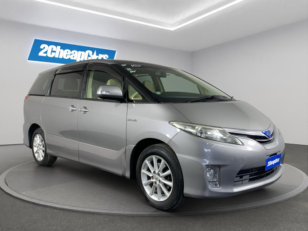 2012 Toyota Estima E-FOUR HYBRID People Mover CRUISE CONTROL + POWER SLIDING DOORS + SUNROOF