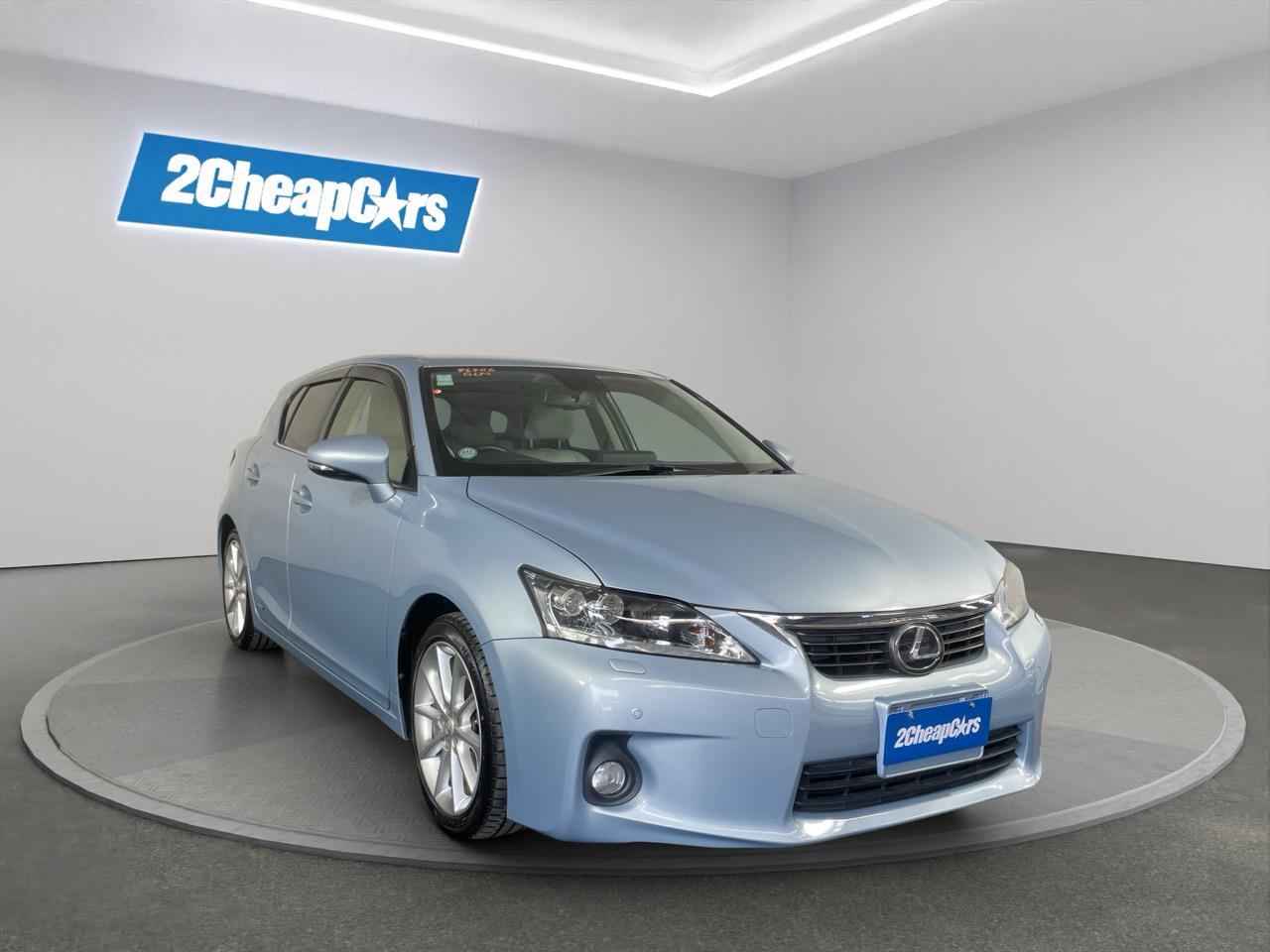 2012 Lexus CT200h Version L Hatchback LOW KMS + REVERSING CAMERA + PARKING SENSORS