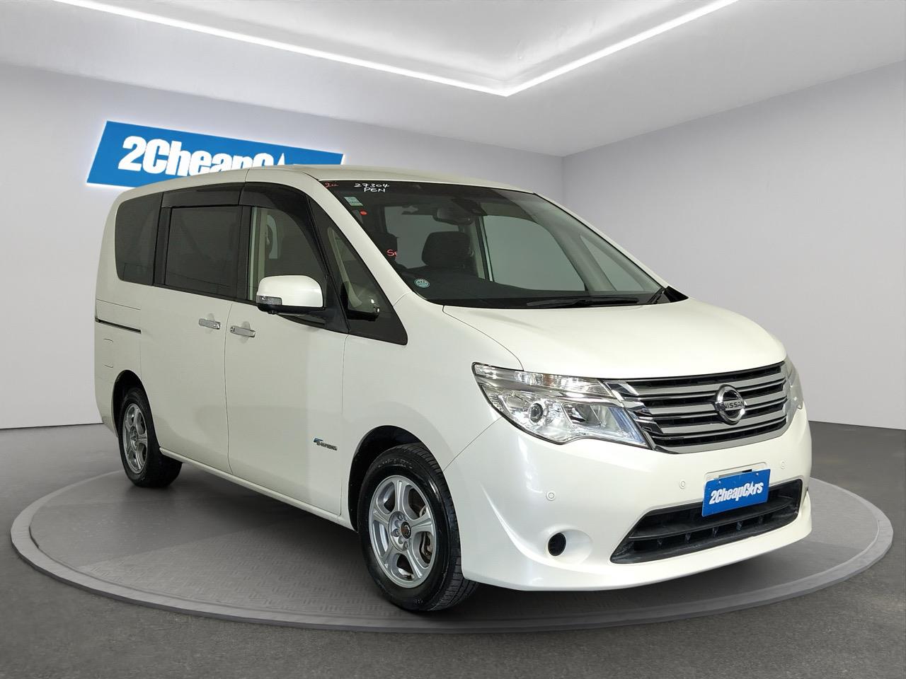 2015 Nissan Serena Hybrid People Mover 360 DEGREE CAMERA + POWER SLIDING DOORS