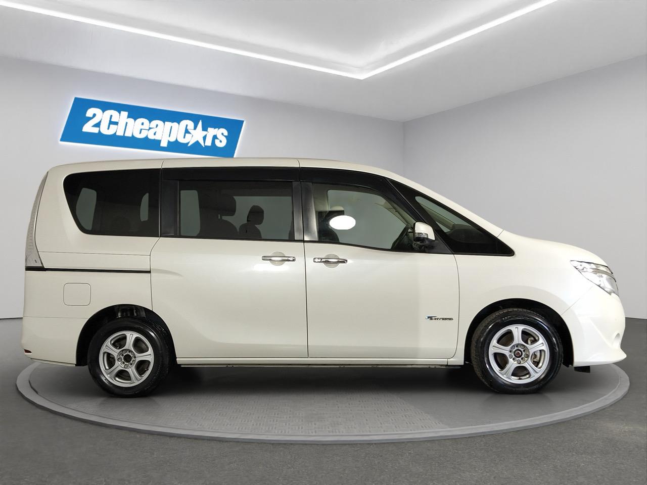 2015 Nissan Serena Hybrid People Mover 360 DEGREE CAMERA + POWER SLIDING DOORS