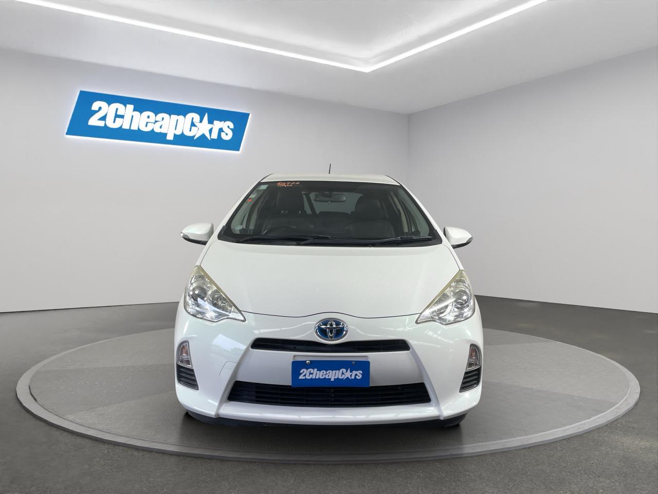 2014 Toyota Aqua G Balck Soft Leather Selection Hatchback REVERSING CAMERA + PUSH BUTTON START + AUTO LIGHTS