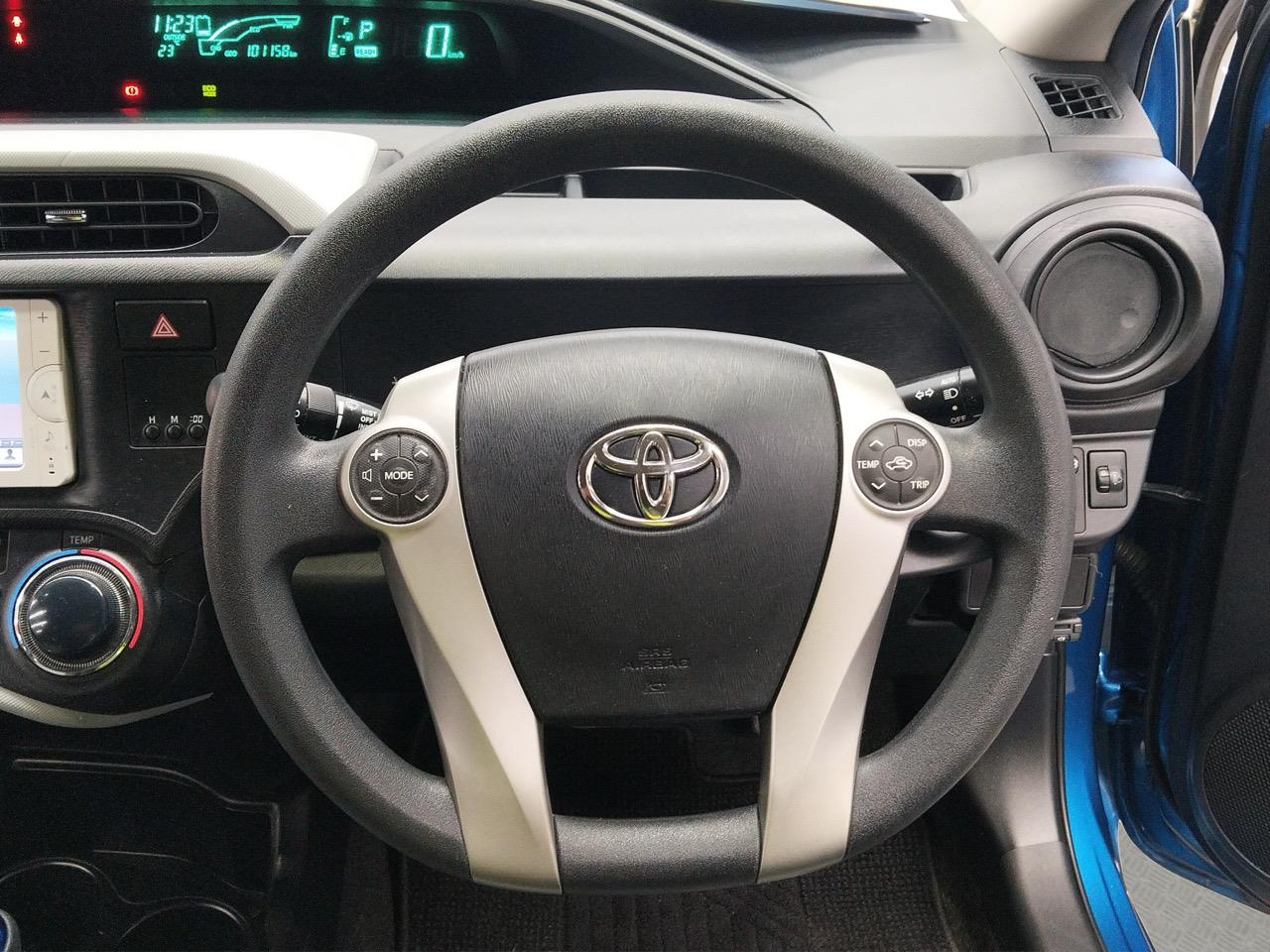 2013 Toyota Aqua S Hatchback PUSH BUTTON START + AUTO LIGHTS + REVERSING CAMERA