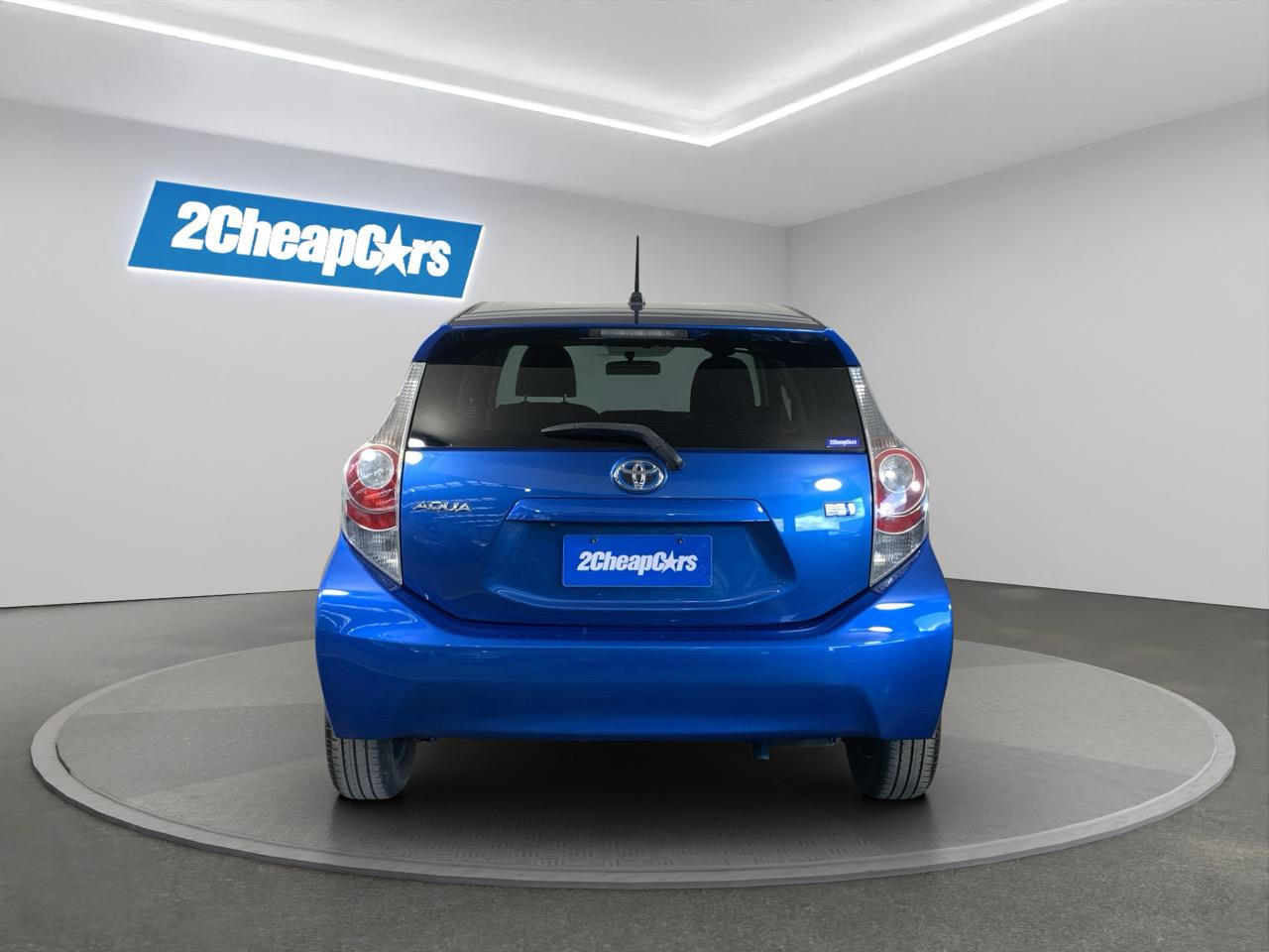 2013 Toyota Aqua S Hatchback PUSH BUTTON START + AUTO LIGHTS + REVERSING CAMERA