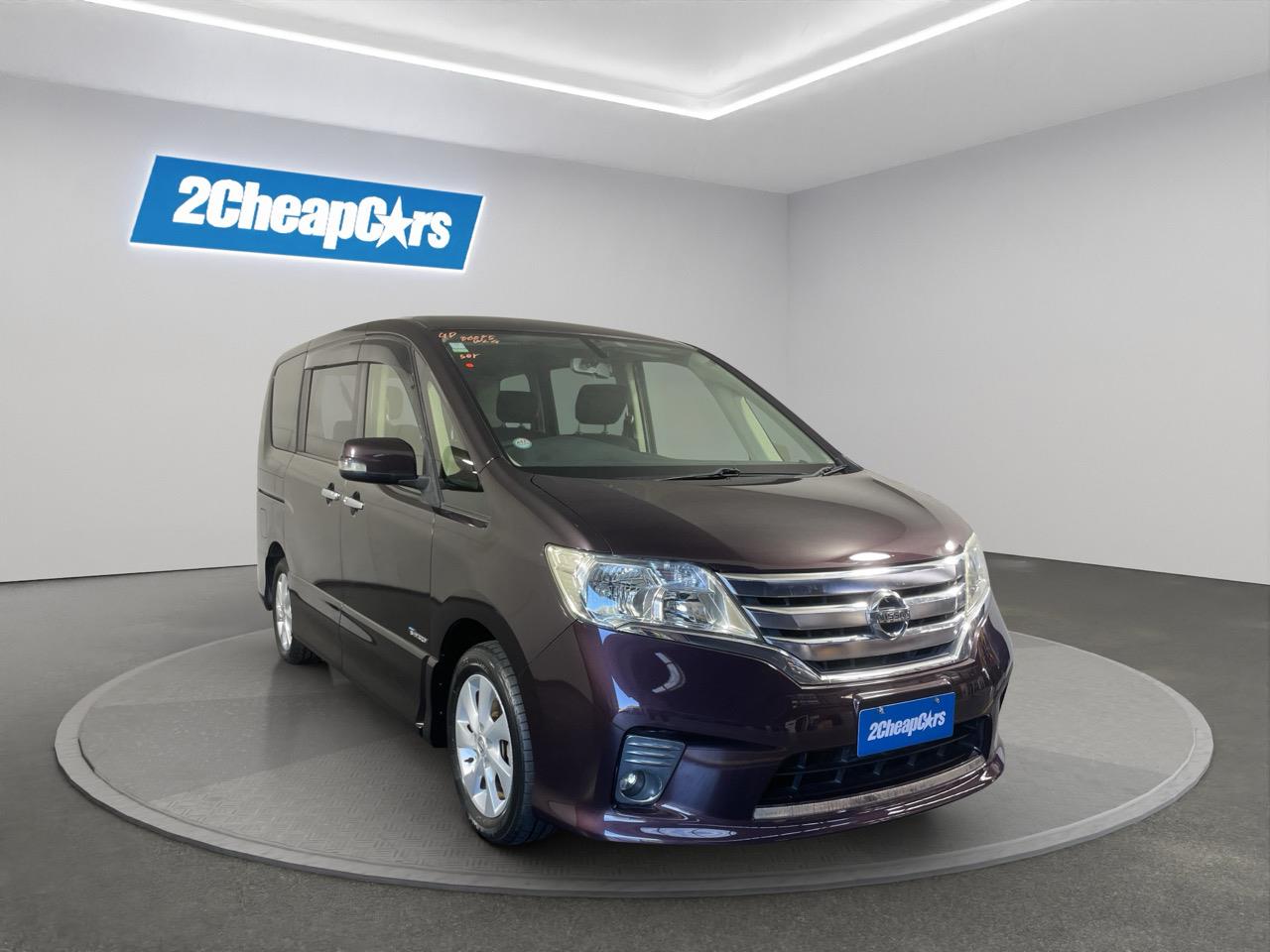 2012 Nissan Serena Hybrid Highway Star People Mover ELECTRIC SLIDING DOORS + REVERSING CAMERA