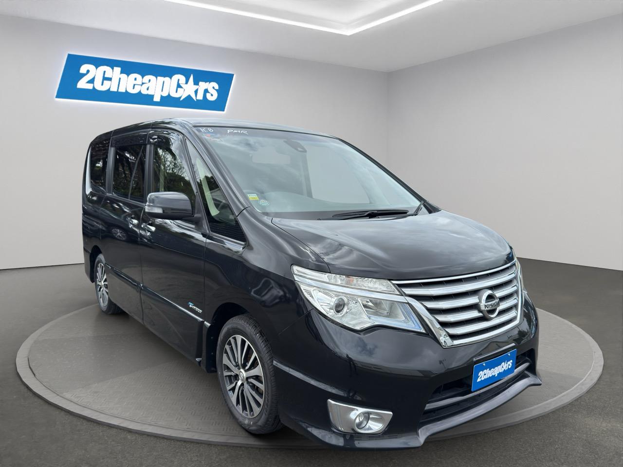 2014 Nissan Serena Hybrid Highway Star People Mover REVERSING CAMERA + SMART KEY + POWER SLIDING DOOR