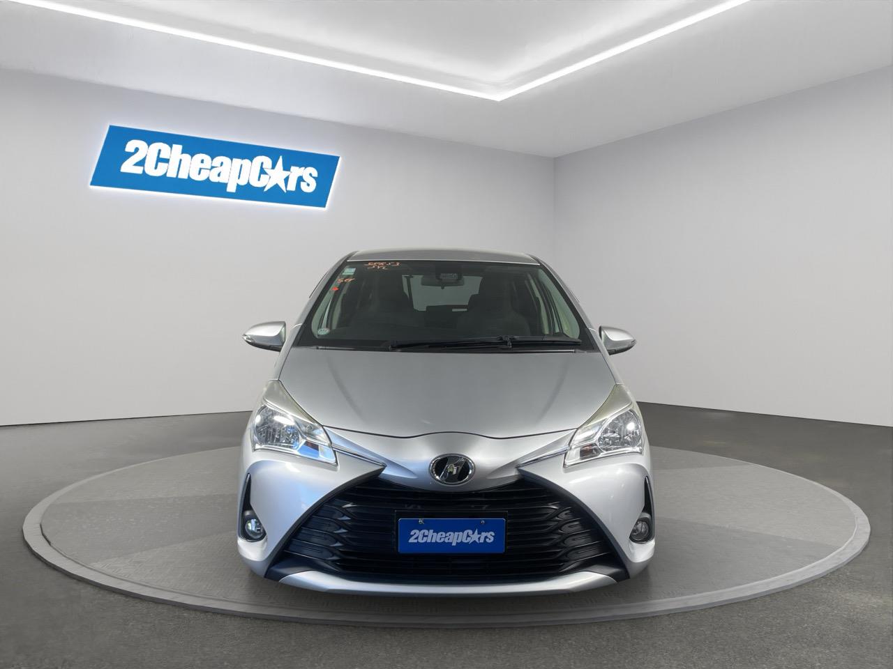 2017 Toyota Vitz Yaris F Hatchback LOW KMS + GREAT FUEL EFFICIENCY + GREAT SPACE