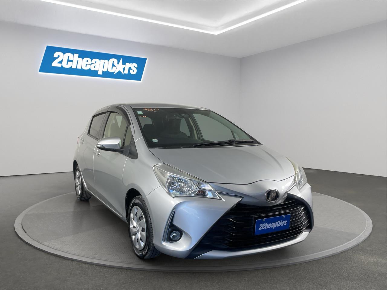 2017 Toyota Vitz Yaris F Hatchback LOW KMS + GREAT FUEL EFFICIENCY + GREAT SPACE