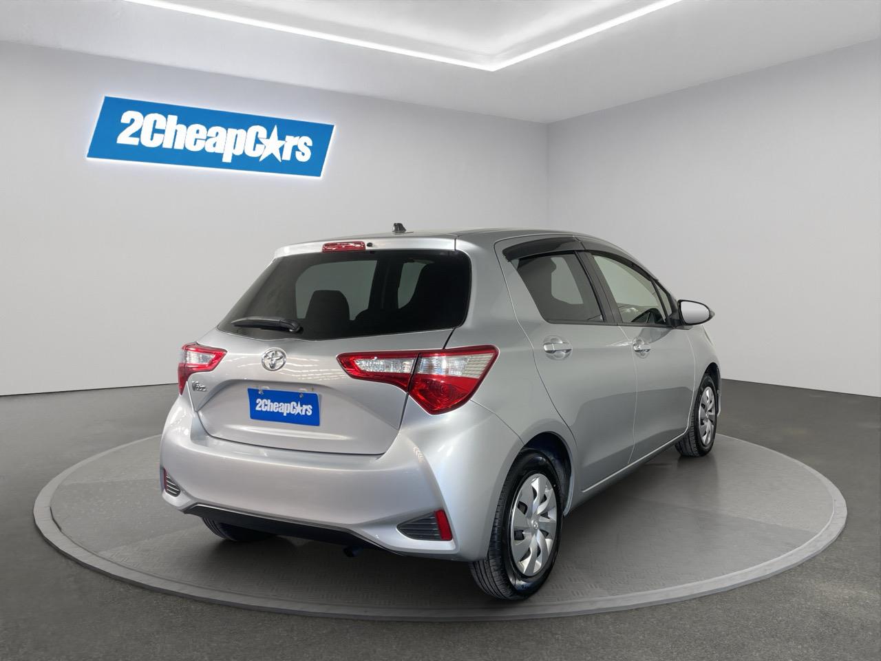 2017 Toyota Vitz Yaris F Hatchback LOW KMS + GREAT FUEL EFFICIENCY + GREAT SPACE