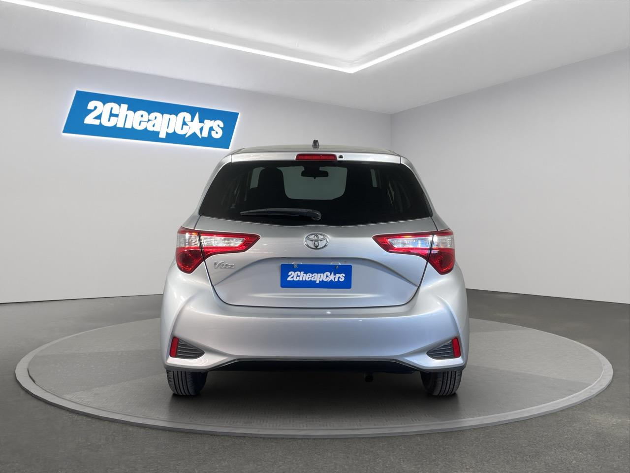 2017 Toyota Vitz Yaris F Hatchback LOW KMS + GREAT FUEL EFFICIENCY + GREAT SPACE