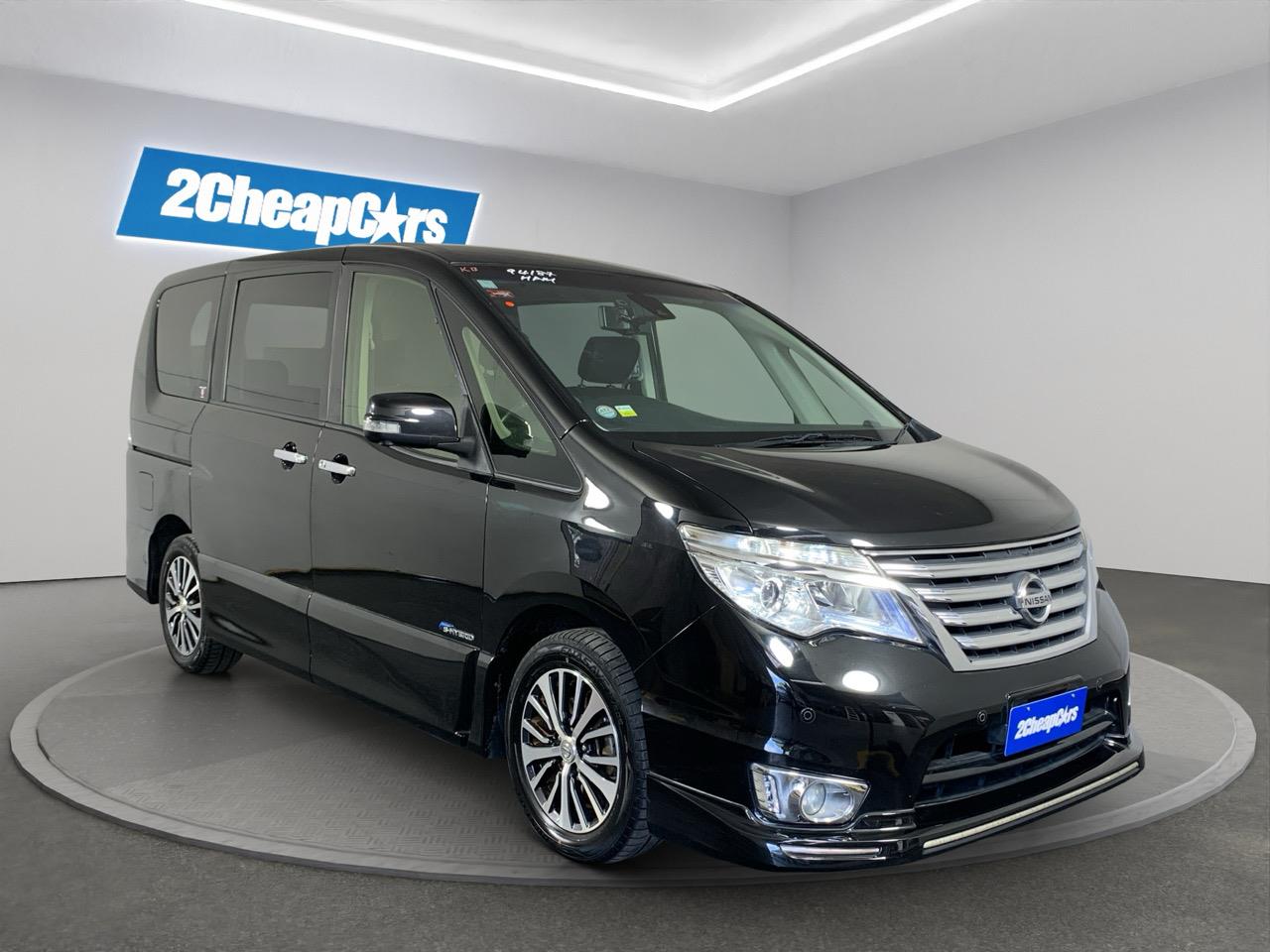 2016 Nissan Serena Hybrid Highway Star People Mover CRUISE CONTROL + POWER SLIDING DOORS + AUTO LIGHTS