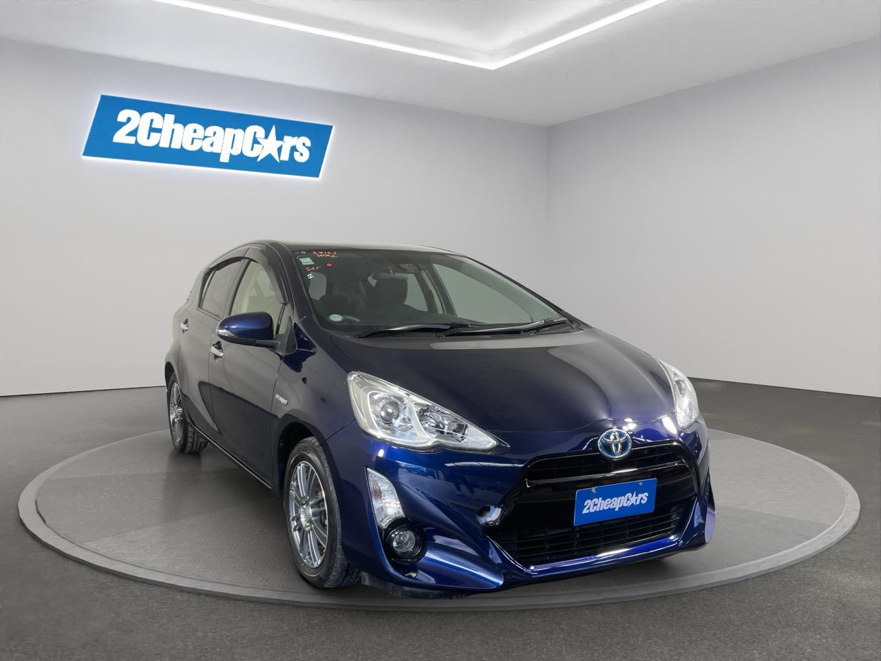 2016 Toyota Aqua Facelift Model S Hatchback REVERSING CAMERA + AUTO LIGHTS + PUSH BUTTON START