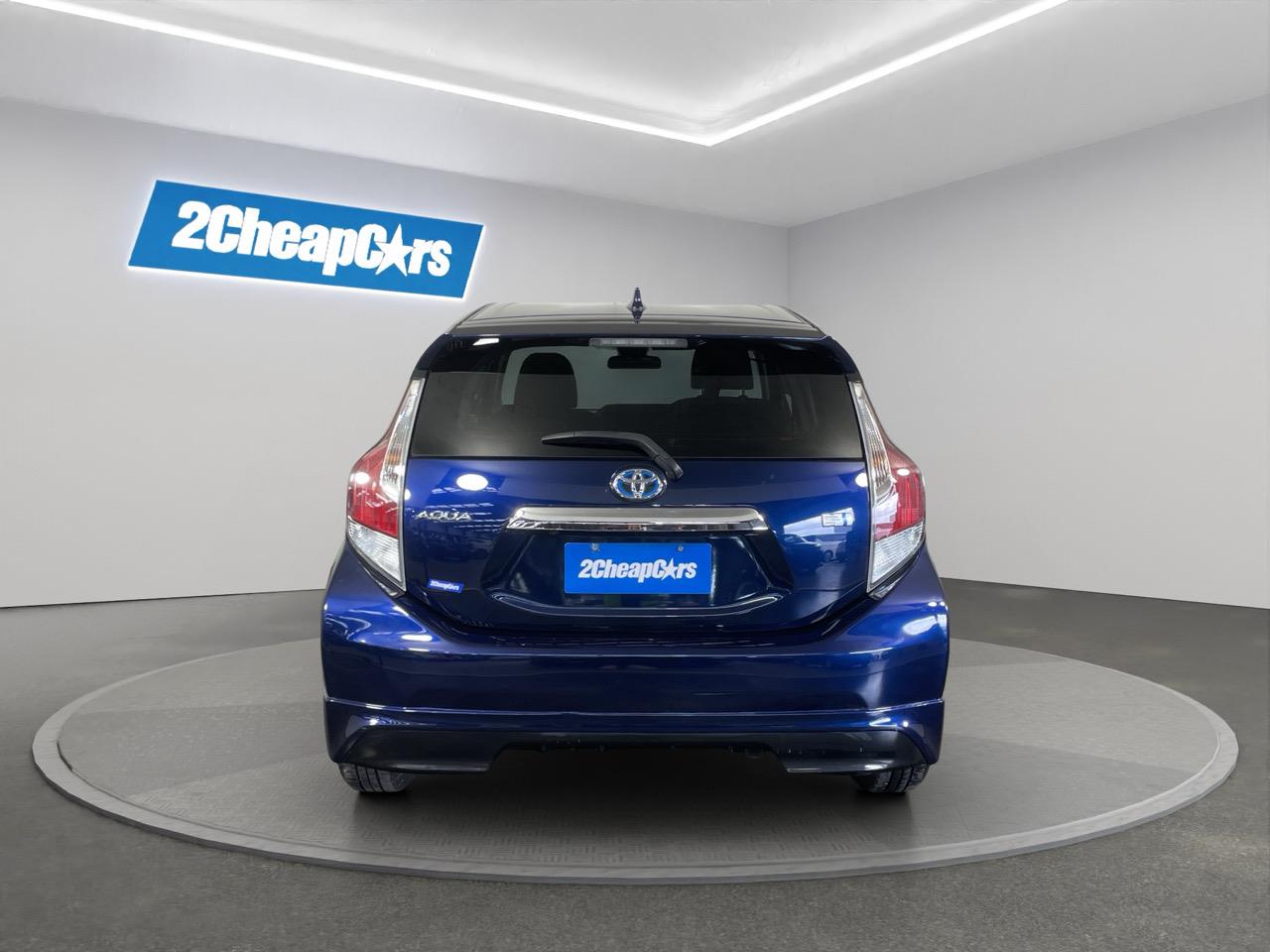 2016 Toyota Aqua Facelift Model S Hatchback REVERSING CAMERA + AUTO LIGHTS + PUSH BUTTON START