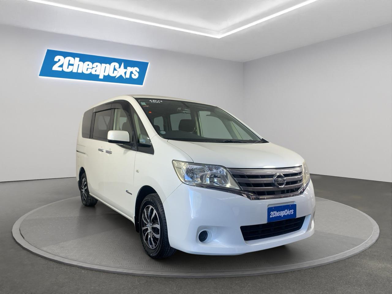 2013 Nissan Serena Hybrid People Mover POWER SLIDING DOOR + REVERSING CAMERA + SMART KEY