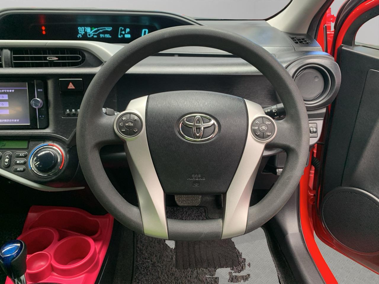 2014 Toyota Aqua S Hatchback HEATED SEATS + REVERSING CAMERA + PUSH START