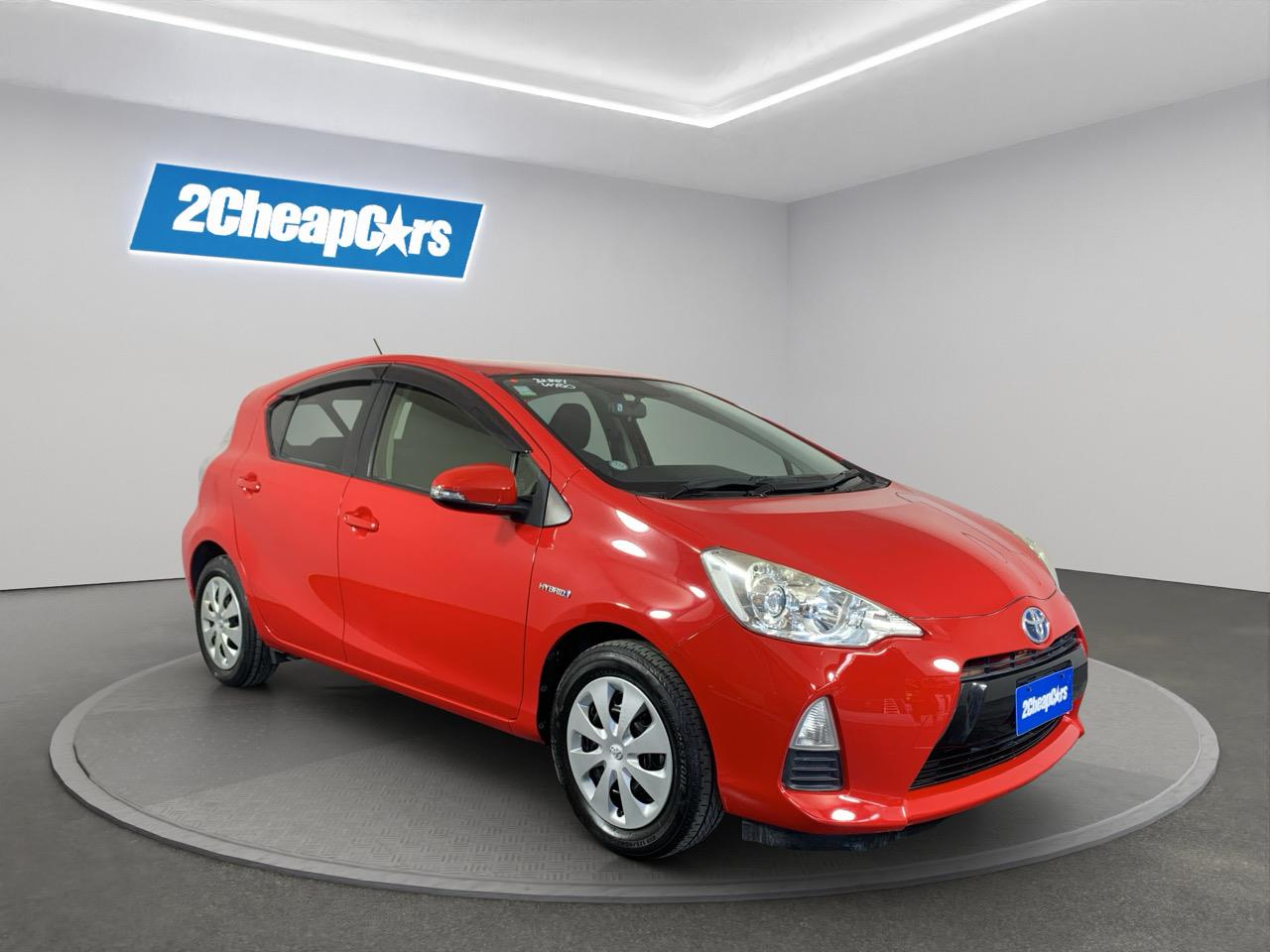 2014 Toyota Aqua S Hatchback HEATED SEATS + REVERSING CAMERA + PUSH START