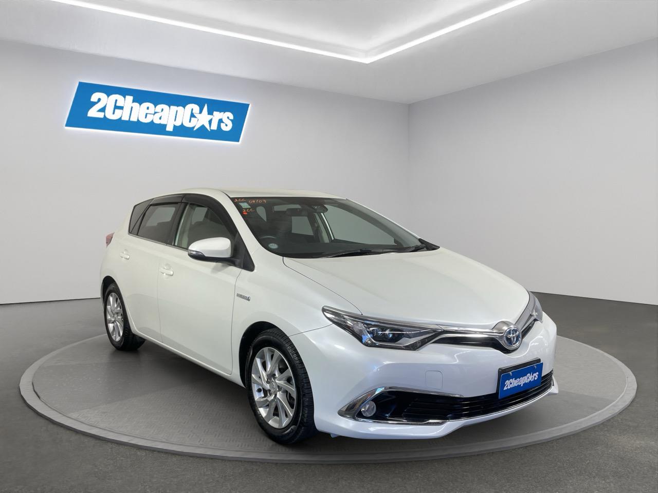 2017 Toyota Auris Corolla Hybrid G Hatchback LOW KM + AUTO LIGHTS + PUSH START