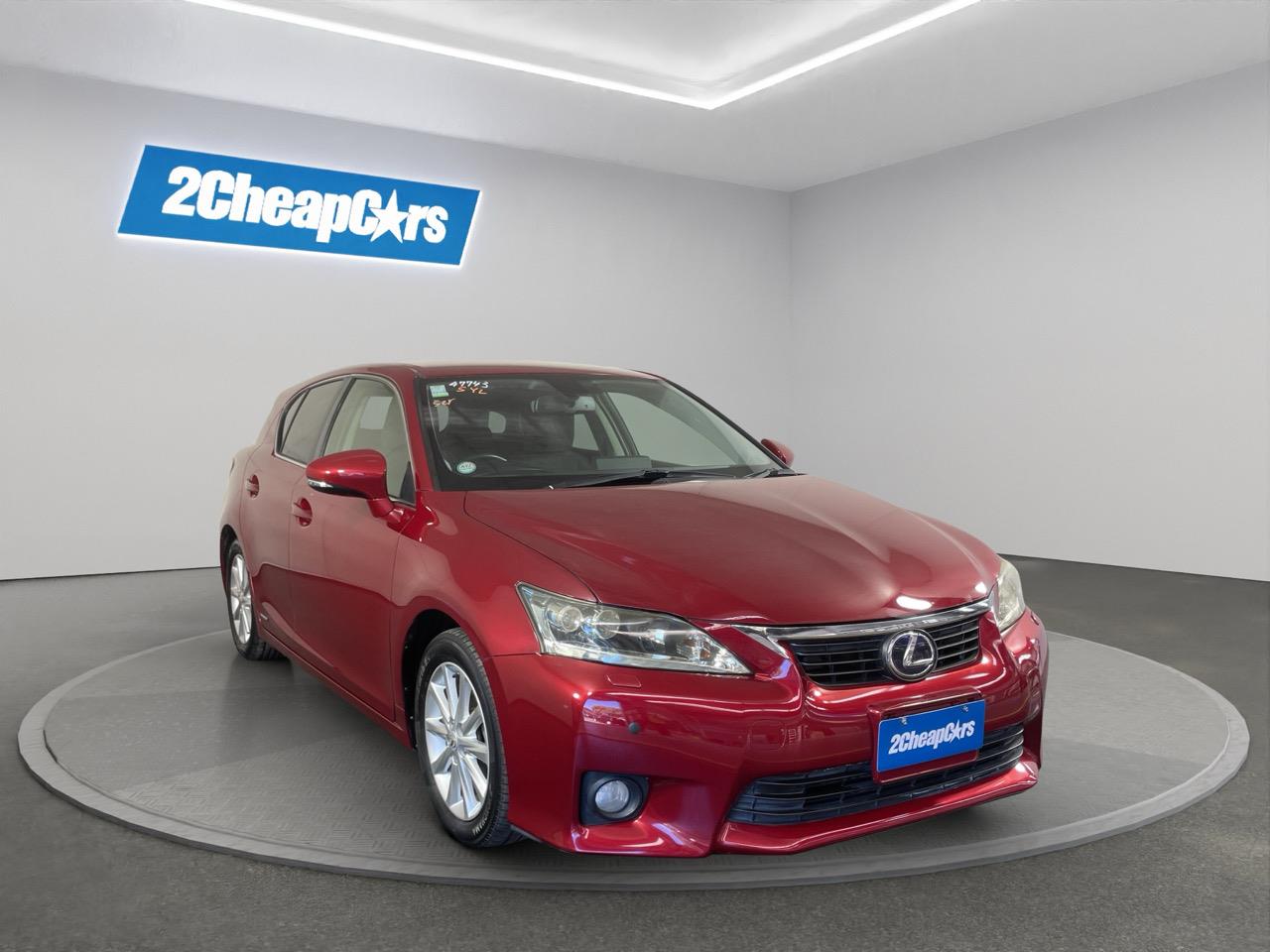 2013 Lexus CT200h Hybrid Hatchback CRUISE CONTROL + REVERSING CAMERA + HEATED SEATS