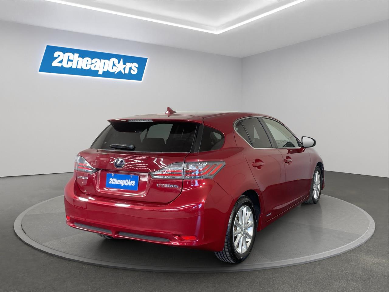 2013 Lexus CT200h Hybrid Hatchback CRUISE CONTROL + REVERSING CAMERA + HEATED SEATS