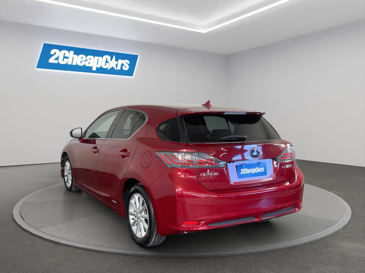 2013 Lexus CT200h Hybrid Hatchback CRUISE CONTROL + REVERSING CAMERA + HEATED SEATS