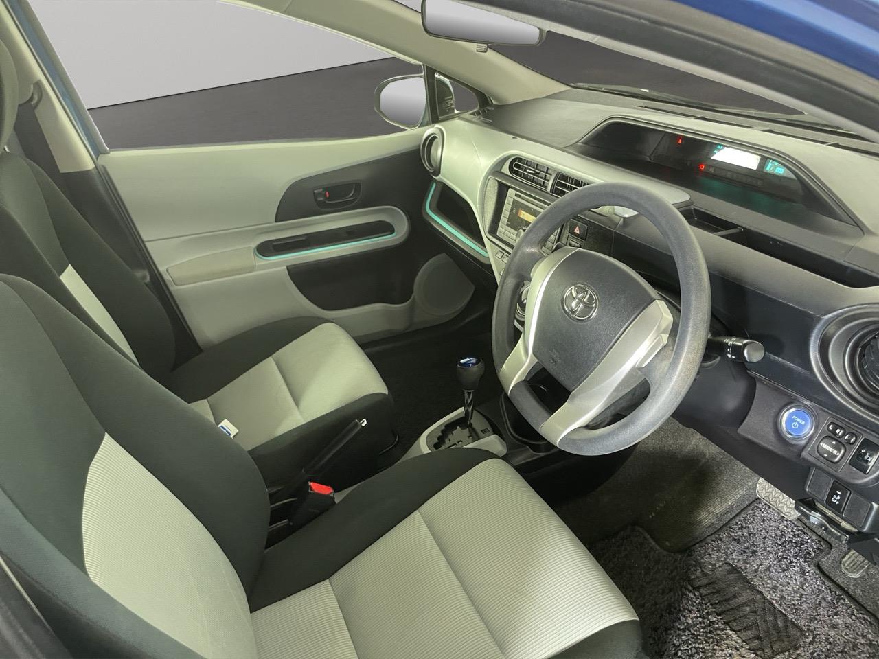 2012 Toyota Aqua S Hatchback LOW KM + AUTO LIGHTS + PUSH START