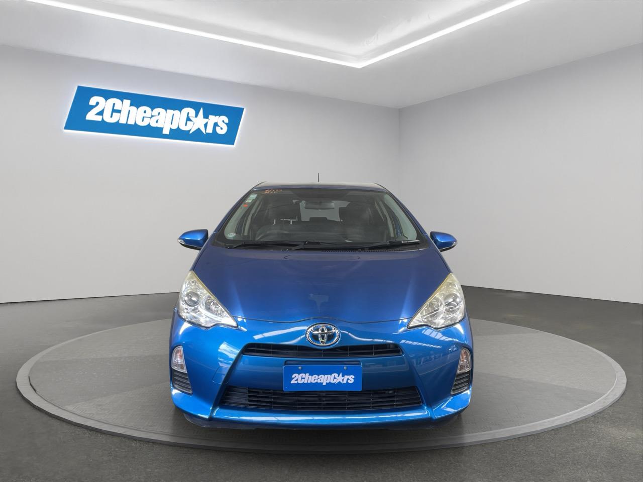2012 Toyota Aqua S Hatchback LOW KM + AUTO LIGHTS + PUSH START