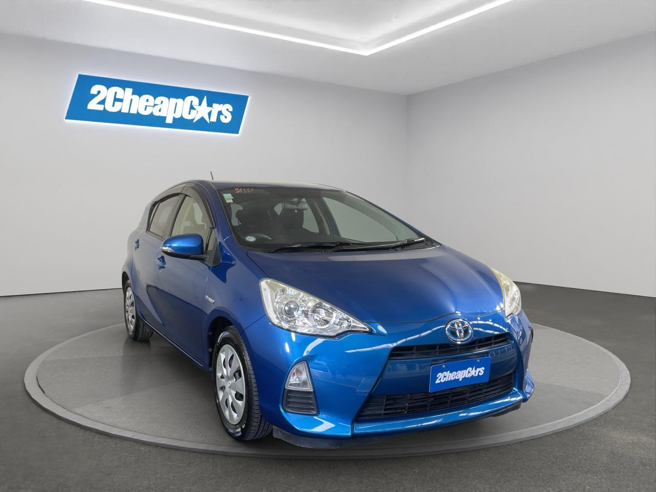 2012 Toyota Aqua S Hatchback LOW KM + AUTO LIGHTS + PUSH START
