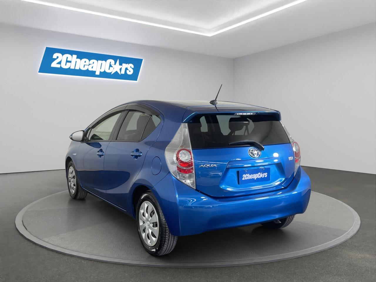 2012 Toyota Aqua S Hatchback LOW KM + AUTO LIGHTS + PUSH START