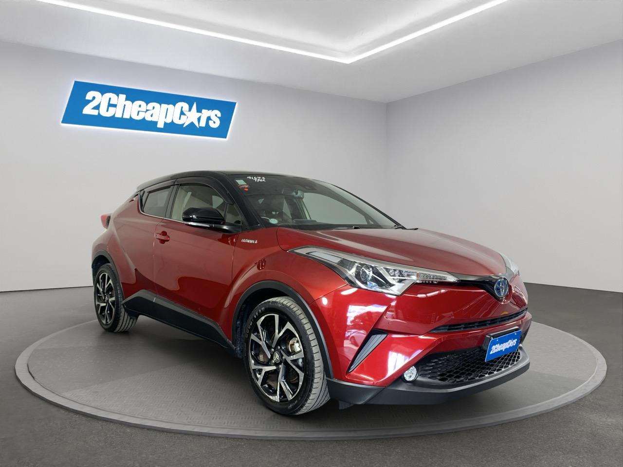 2017 Toyota C-HR HYBRID G LEATHER EDITION RV/SUV CRUISE CONTROL + HEATED SEATS + REVERSING CAMERA