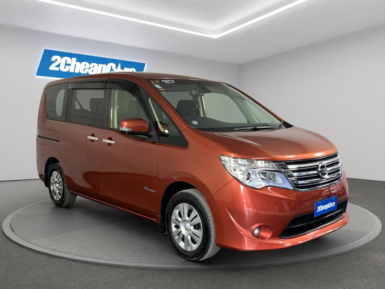 2015 Nissan Serena Hybrid 20X V SELECTION SAFETY S People Mover LOW KMS + POWER SLIDING DOORS + REVERSING CAMERA