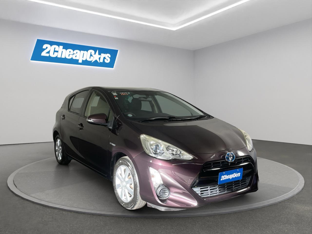 2015 Toyota Aqua Facelift Model S Hatchback REVERSING CAMERA + HEATED SEATS + PUSH START