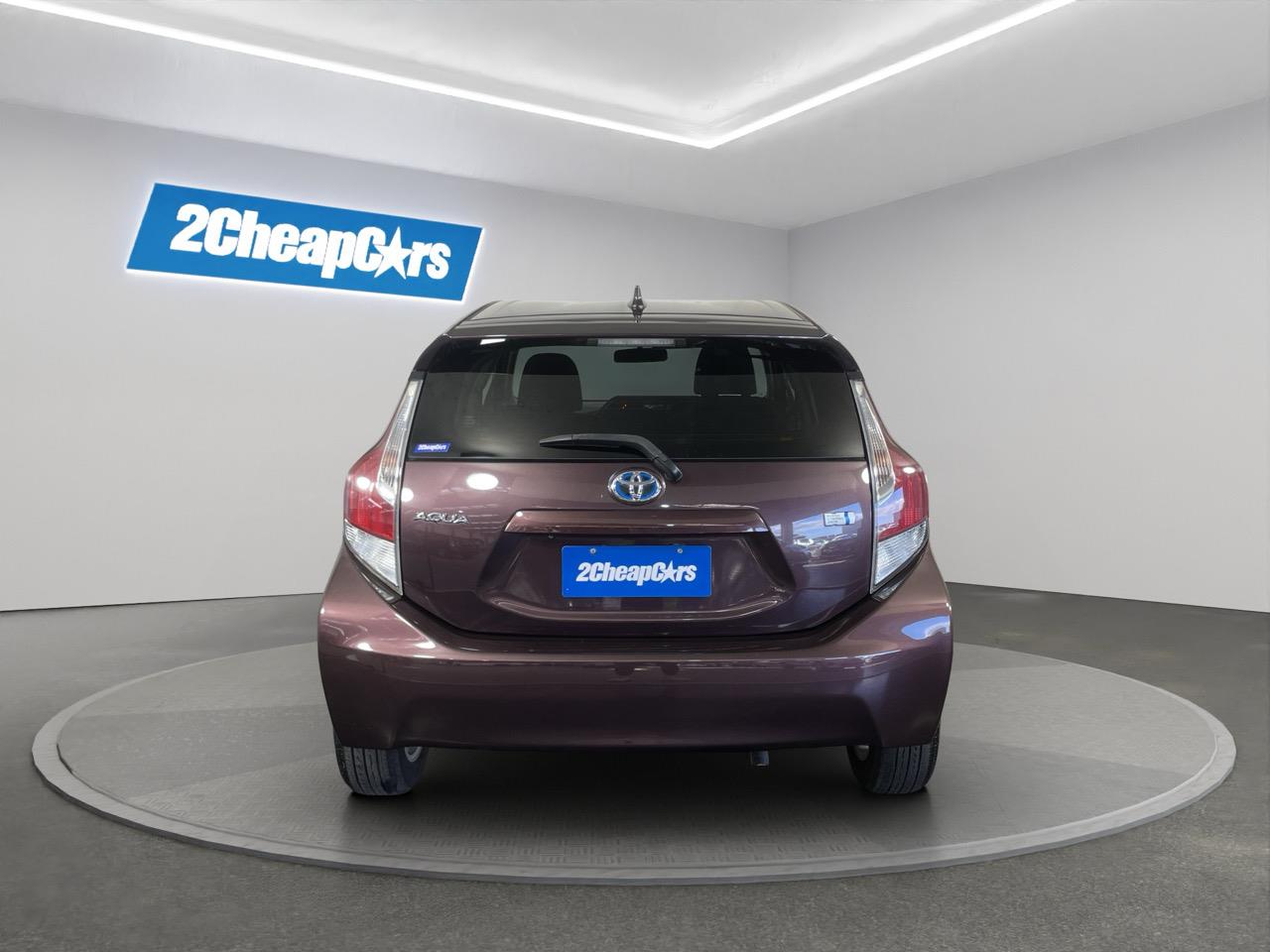 2015 Toyota Aqua Facelift Model S Hatchback REVERSING CAMERA + HEATED SEATS + PUSH START