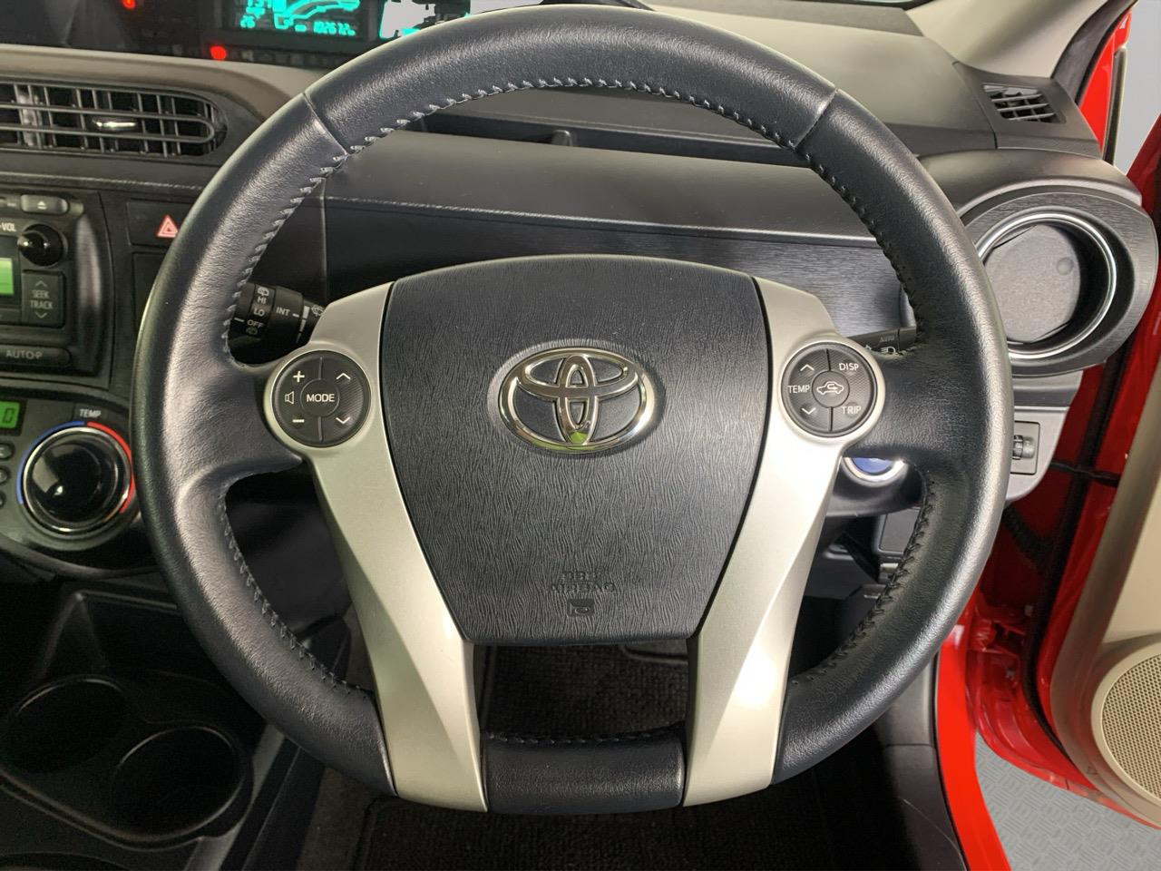 2013 Toyota Aqua G Hatchback PUSH BUTTON START + AUTO LIGHTS