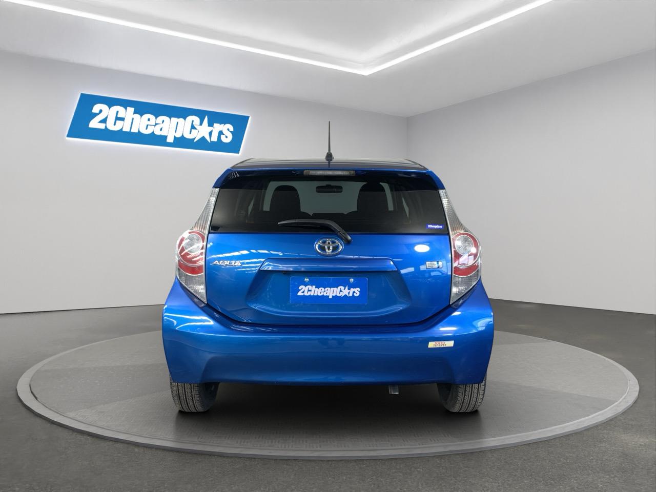 2012 Toyota Aqua S Hatchback LOW KM + REVERSING CAMERA