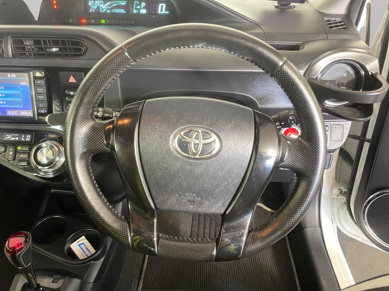 2014 Toyota Aqua Hybrid Gs Hatchback REVERSING CAMERA + AUTO LIGHTS + PUSH START