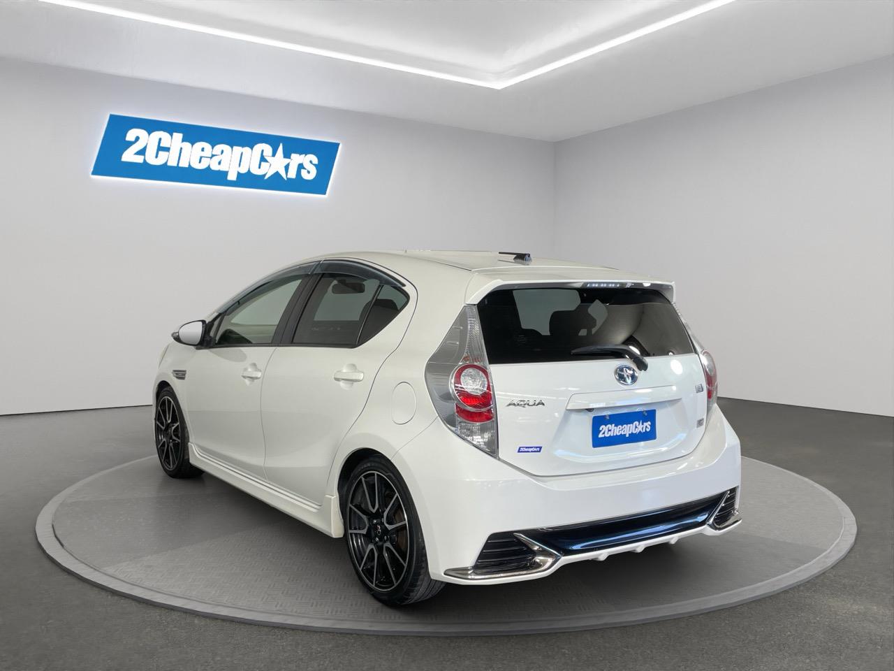 2014 Toyota Aqua Hybrid Gs Hatchback REVERSING CAMERA + AUTO LIGHTS + PUSH START