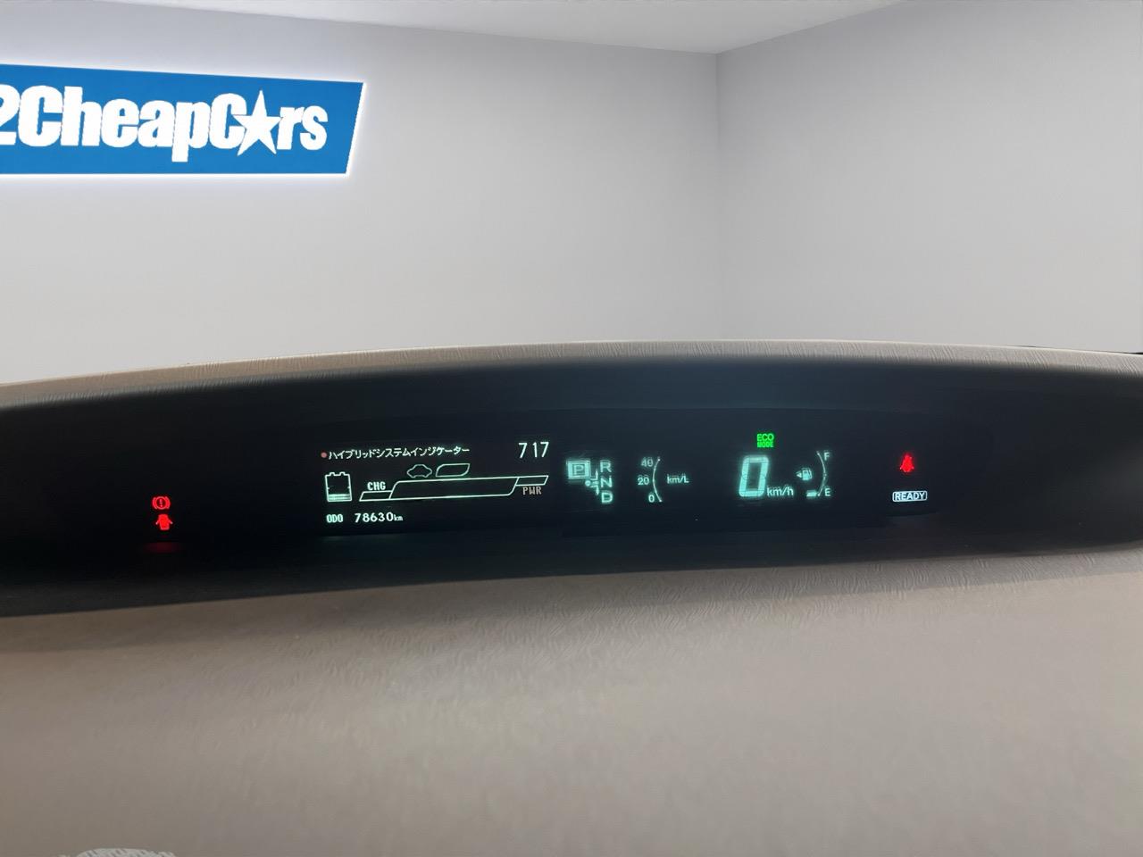 2013 Toyota Prius S Hatchback PUSH BUTTON START + REVERSING CAMERA + AUTO LIGHTS