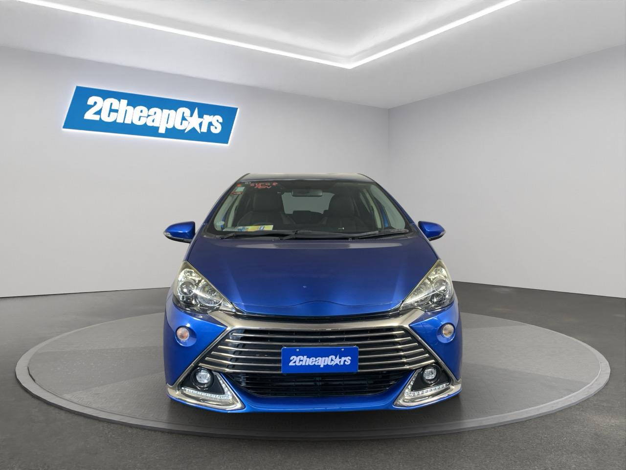 2015 Toyota Aqua G G's Hatchback CRUISE CONTROL + HEATED SEATS + REVERSING CAMERA