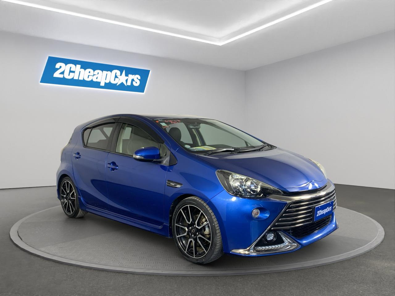 2015 Toyota Aqua G G's Hatchback CRUISE CONTROL + HEATED SEATS + REVERSING CAMERA