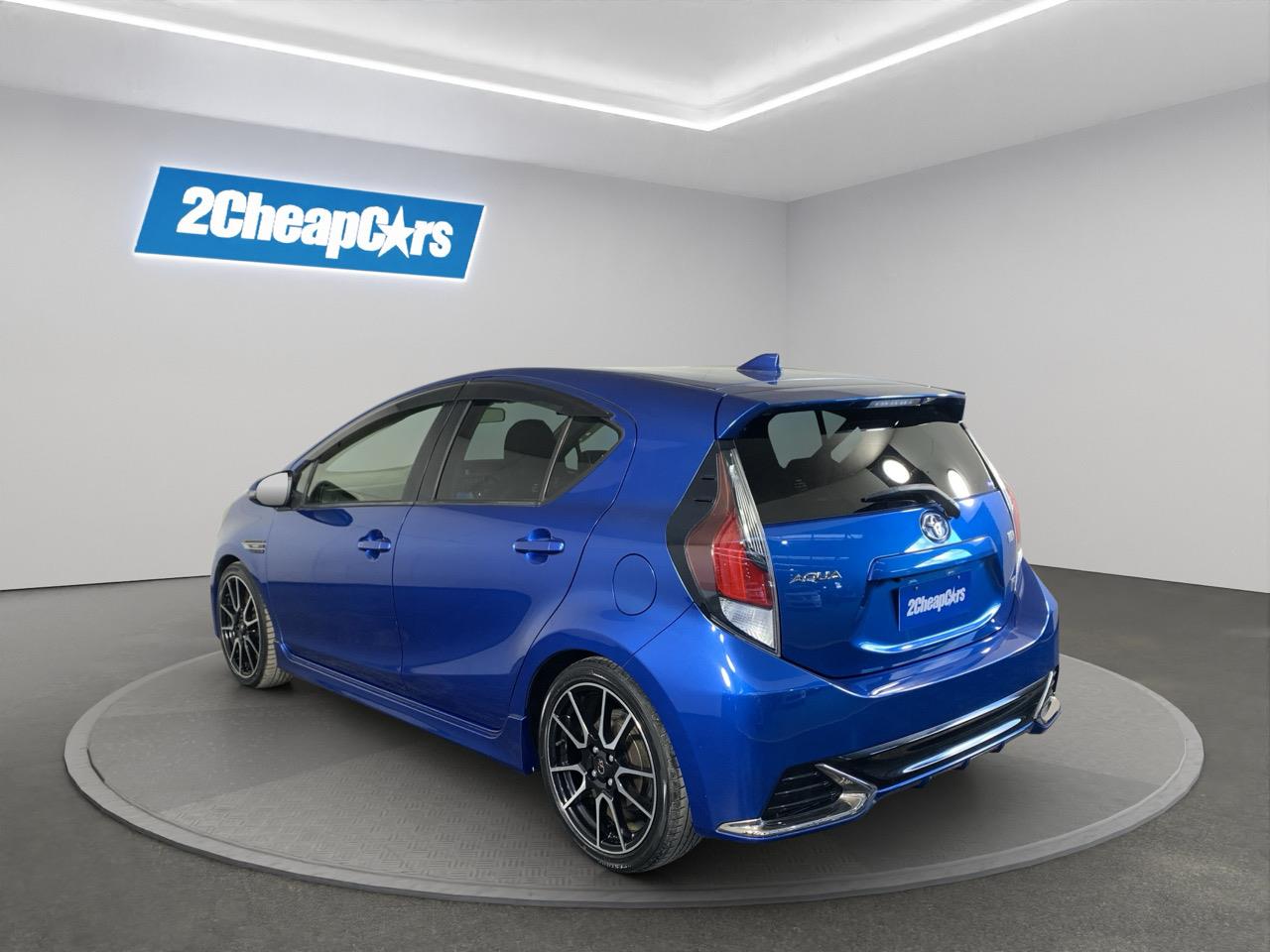 2015 Toyota Aqua G G's Hatchback CRUISE CONTROL + HEATED SEATS + REVERSING CAMERA