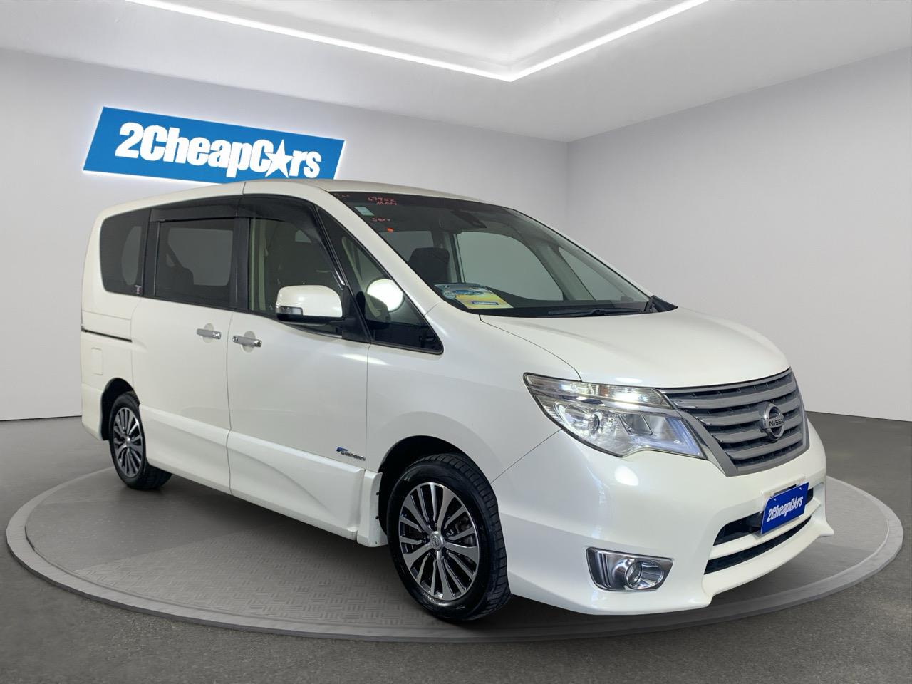 2015 Nissan Serena Hybrid Highway Star People Mover CRUISE CONTROL + POWER SLIDING DOORS 