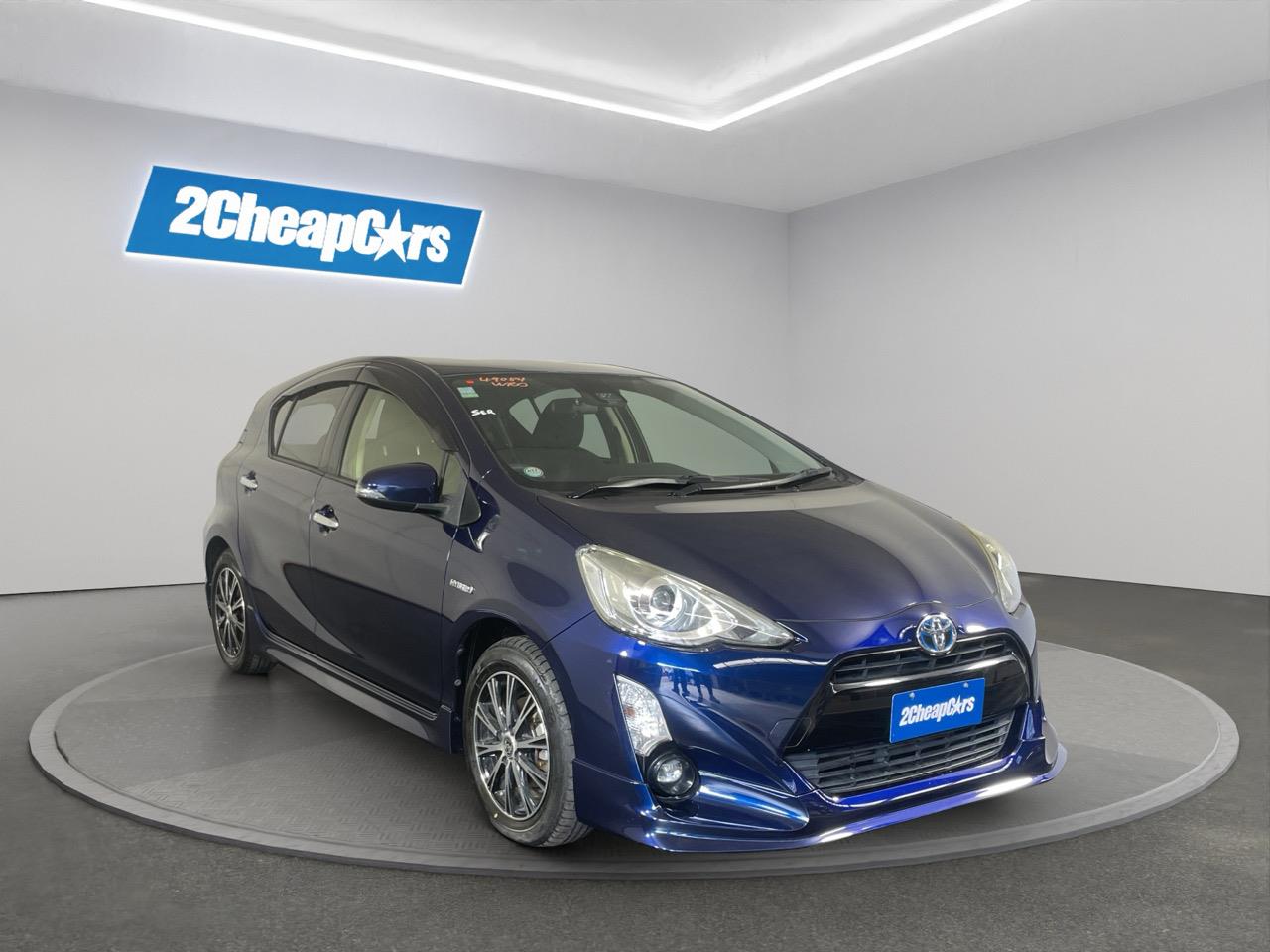 2017 Toyota Aqua Facelift Model S Hatchback REVERSING CAMERA + AUTO LIGHTS + PUSH BUTTON START